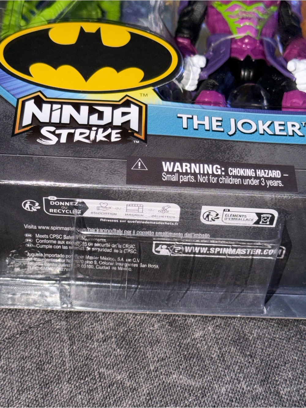 DC Batman Joker Ninja Strike Action Figure Toy Brand New In Box Sealed 2025 Spin - Picture 6 of 16
